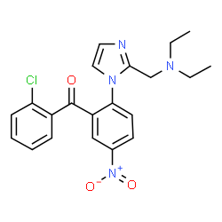 ChemSpider 2D Image | Nizofenone | C21H21ClN4O3