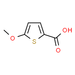 ChemSpider 2D Image | 5-Methoxy-2-thiophenecarboxylic acid | C6H6O3S