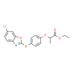 ChemSpider 2D Image | fenoxaprop-ethyl | C18H16ClNO5