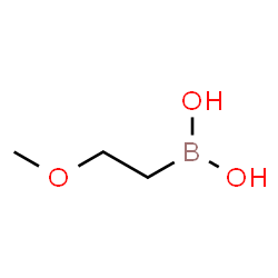 ChemSpider 2D Image | (2-Methoxyethyl)boronic acid | C3H9BO3