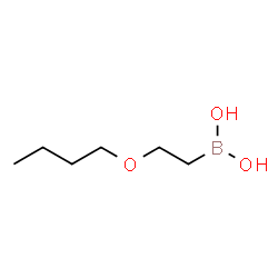 ChemSpider 2D Image | (2-Butoxyethyl)boronic acid | C6H15BO3