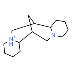 ChemSpider 2D Image | Spartein-1-ium | C15H27N2