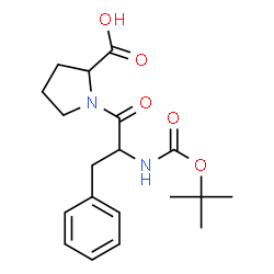 ChemSpider 2D Image | Boc-Phe-Pro | C19H26N2O5
