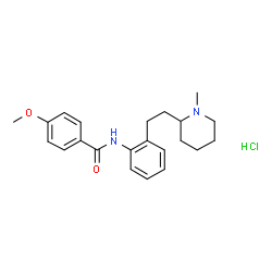 ChemSpider 2D Image | Encainide hydrochloride | C22H29ClN2O2