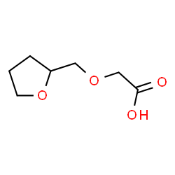 ChemSpider 2D Image | (oxolan-2-ylmethoxy)acetic acid | C7H12O4