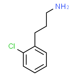 ChemSpider 2D Image | 2-Chlorobenzenepropanamine | C9H12ClN