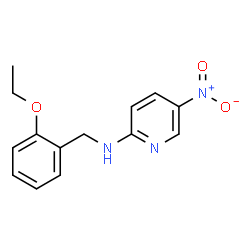 ChemSpider 2D Image | N-(2-Ethoxybenzyl)-5-nitro-2-pyridinamine | C14H15N3O3