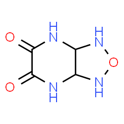 ChemSpider 2D Image | Tetrahydro[1,2,5]oxadiazolo[3,4-b]pyrazine-5,6(1H,3H)-dione | C4H6N4O3