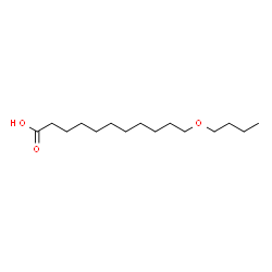 ChemSpider 2D Image | 11-Butoxyundecanoic acid | C15H30O3