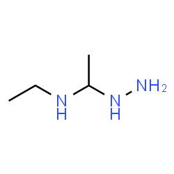 ChemSpider 2D Image | N-Ethyl-1-hydrazinoethanamine | C4H13N3