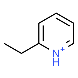 ChemSpider 2D Image | 2-Ethylpyridinium | C7H10N