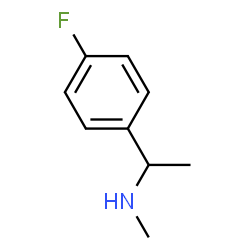 ChemSpider 2D Image | 1-(4-Fluorophenyl)-N-methylethanamine | C9H12FN