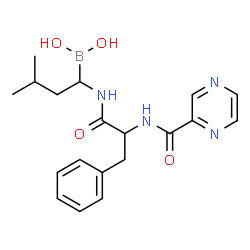 ChemSpider 2D Image | Bortezomib | C19H25BN4O4