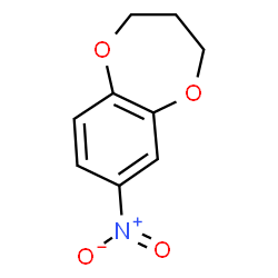 ChemSpider 2D Image | 7-Nitro-3,4-dihydro-2H-1,5-benzodioxepine | C9H9NO4