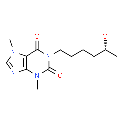 ChemSpider 2D Image | Lisofylline | C13H20N4O3