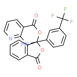 ChemSpider 2D Image | Talniflumate | C21H13F3N2O4