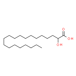 ChemSpider 2D Image | 2-hydroxyarachidic acid | C20H40O3