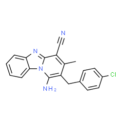 ChemSpider 2D Image | MFCD03091367 | C20H15ClN4