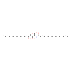 ChemSpider 2D Image | N-(1,3,4,5-Tetrahydroxy-2-octadecanyl)hexadecanamide | C34H69NO5