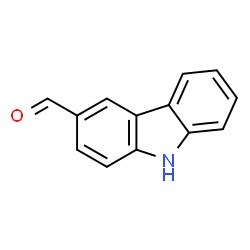 ChemSpider 2D Image | Carbazole-3-carboxaldehyde | C13H9NO