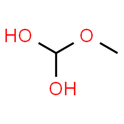 ChemSpider 2D Image | Methoxymethanediol | C2H6O3