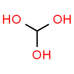 ChemSpider 2D Image | Methanetriol | CH4O3