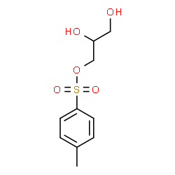 ChemSpider 2D Image | 2,3-Dihydroxypropyl 4-methylbenzenesulfonate | C10H14O5S