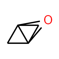 ChemSpider 2D Image | 2-Oxatricyclo[1.1.1.0~1,3~]pentane | C4H4O