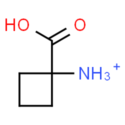 ChemSpider 2D Image | 1-Carboxycyclobutanaminium | C5H10NO2