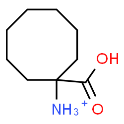 ChemSpider 2D Image | 1-Carboxycyclooctanaminium | C9H18NO2