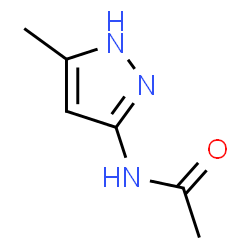 ChemSpider 2D Image | N-(5-Methyl-1H-pyrazol-3-yl)acetamide | C6H9N3O
