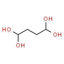 ChemSpider 2D Image | 1,1,4,4-Butanetetrol | C4H10O4