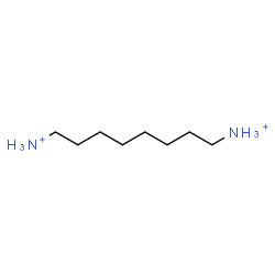 ChemSpider 2D Image | 1,8-Octanediaminium | C8H22N2
