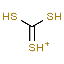 ChemSpider 2D Image | (Disulfanylmethylene)sulfonium | CH3S3