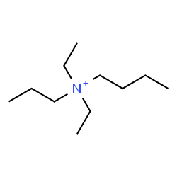 ChemSpider 2D Image | N,N-Diethyl-N-propyl-1-butanaminium | C11H26N