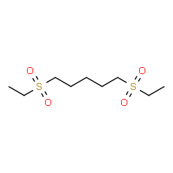 ChemSpider 2D Image | 1,5-Bis(ethylsulfonyl)pentane | C9H20O4S2