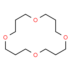 ChemSpider 2D Image | 1,5,9,13-Tetraoxacyclohexadecane | C12H24O4