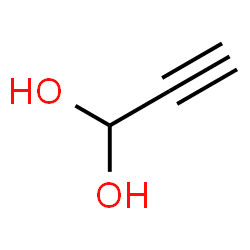 ChemSpider 2D Image | 2-Propyne-1,1-diol | C3H4O2