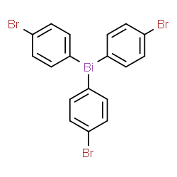 ChemSpider 2D Image | Tris(4-bromophenyl)bismuthine | C18H12BiBr3