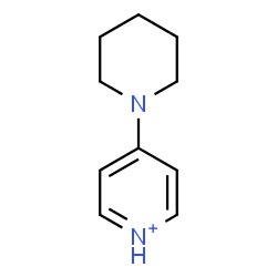 ChemSpider 2D Image | 4-(1-Piperidinyl)pyridinium | C10H15N2