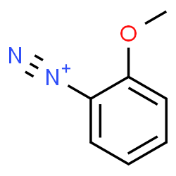 ChemSpider 2D Image | 2-Methoxybenzenediazonium | C7H7N2O