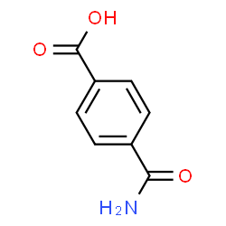 ChemSpider 2D Image | 4-Carbamoylbenzoic acid | C8H7NO3