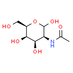 ChemSpider 2D Image | 2-Acetamido-2-deoxy-D-talopyranose | C8H15NO6