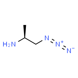 ChemSpider 2D Image | (2S)-1-Azido-2-propanamine | C3H8N4
