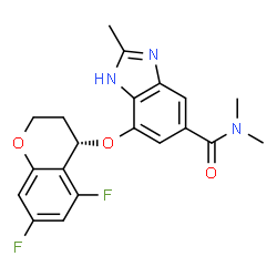 ChemSpider 2D Image | tegoprazan | C20H19F2N3O3