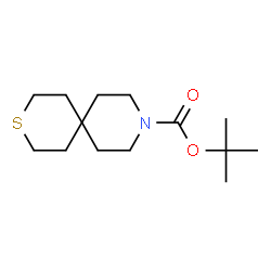 ChemSpider 2D Image | tert-butyl 3-thia-9-azaspiro[5.5]undecane-9-carboxylate | C14H25NO2S