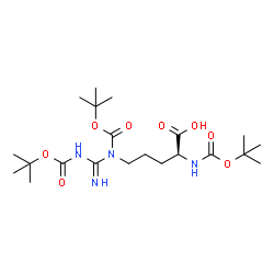 ChemSpider 2D Image | BOC-ARG(BOC)2-OH | C21H38N4O8