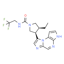 ChemSpider 2D Image | Upadacitinib | C17H19F3N6O