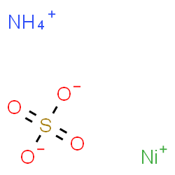 ChemSpider 2D Image | ammonium;nickel(1+);sulfate | H4NNiO4S