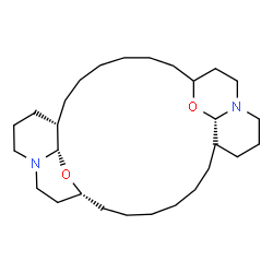 ChemSpider 2D Image | (8R,10S,15S,29S)-9,30-Dioxa-11,25-diazapentacyclo[20.6.2.2~8,11~.0~10,15~.0~25,29~]dotriacontane | C28H50N2O2